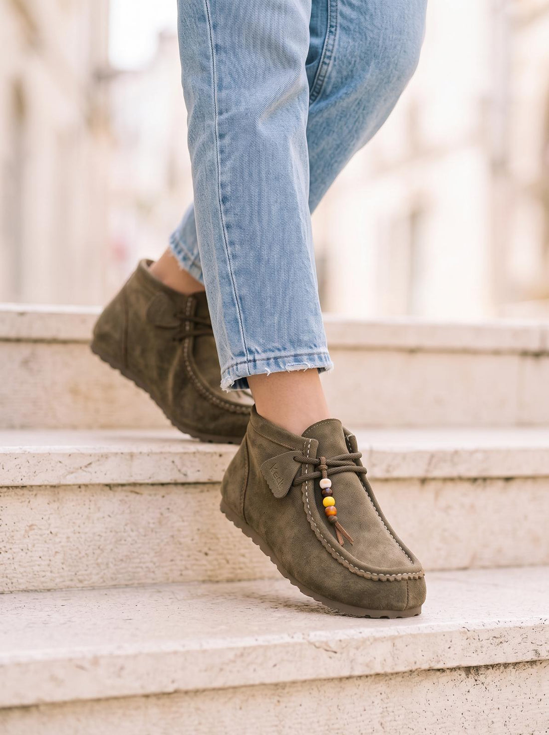 נעל אינדיאנית שטוחה KEDS